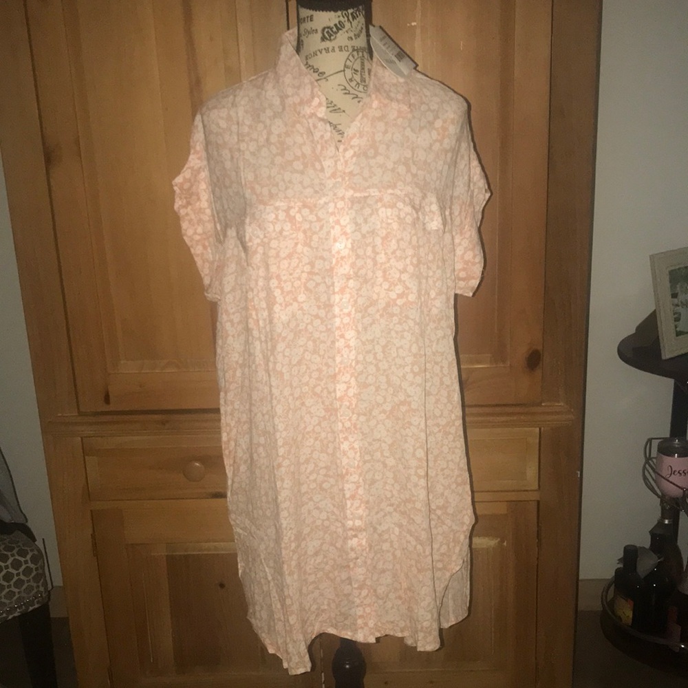 LOST & WANDER SEASCAPE COVER UP DRESS